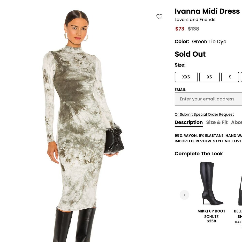 Lovers and Friends Ivanna Midi Dress